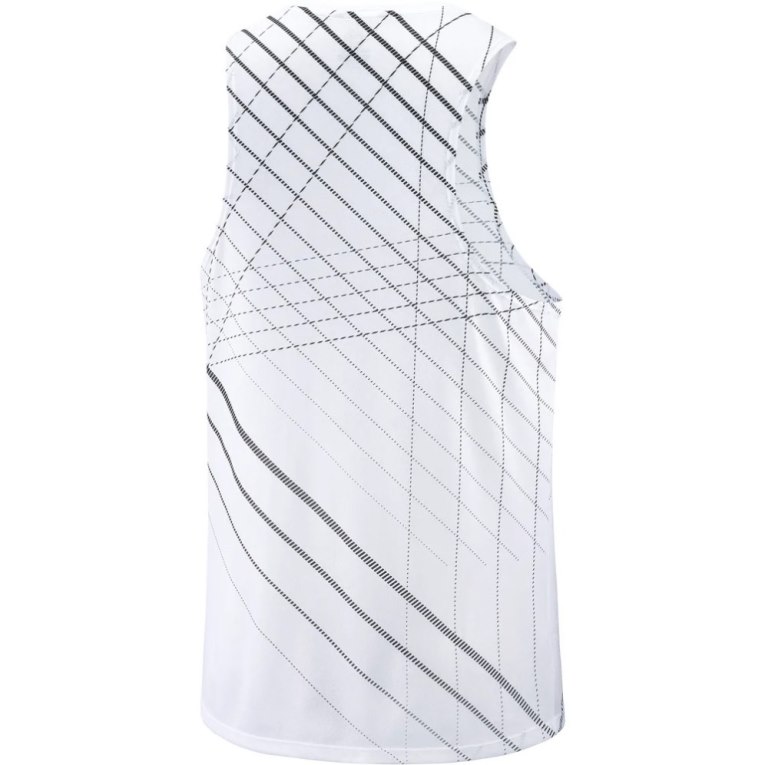 White / Black Salomon Sense Aero Singlet Men's Tanks | PH 83254T